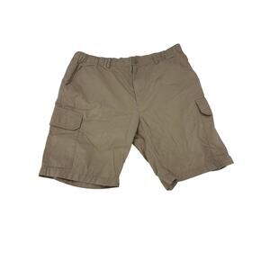 Free Assembly Men's XL Cargo Shorts Tan